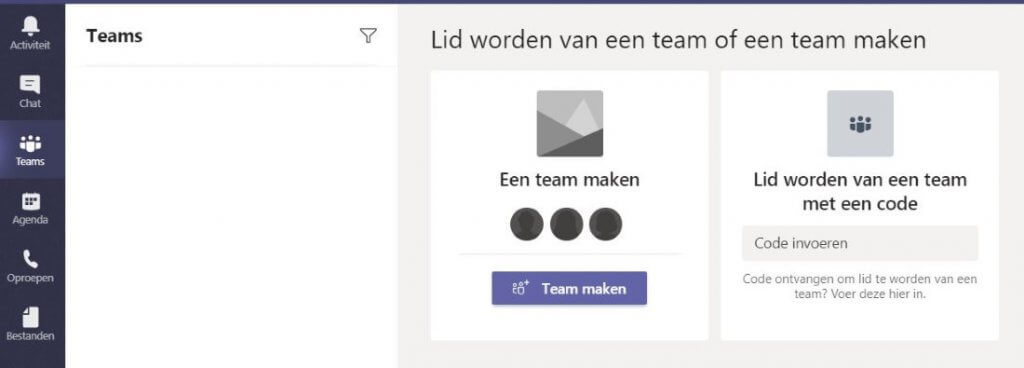 Microsoft Teams handleiding 2 Microsoft Teams Handleiding aanmaken Teams